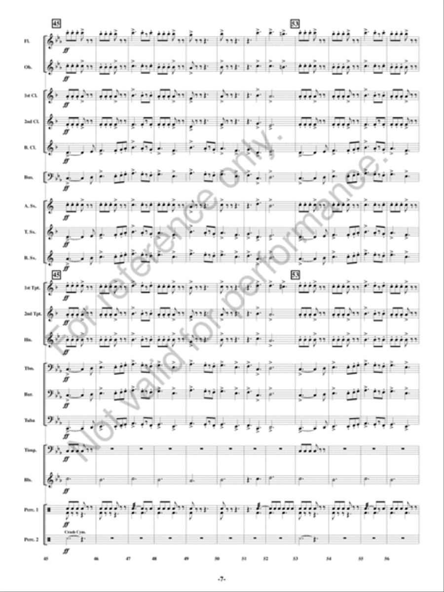 Zeal Zeal Concert Band scores gallery preview page 8