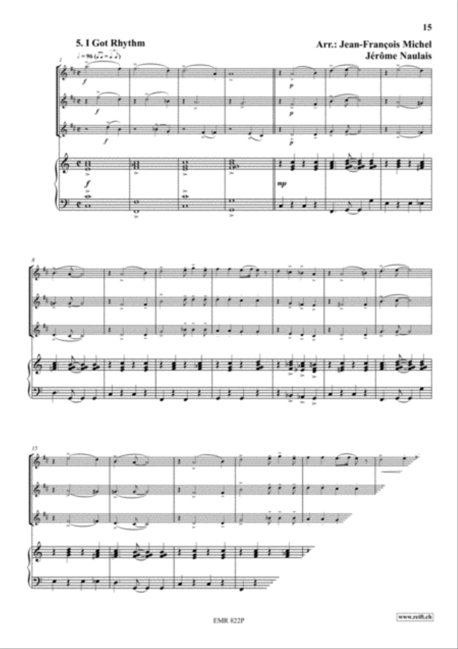 Golden Hits Euphonium Trio scores gallery preview page 7