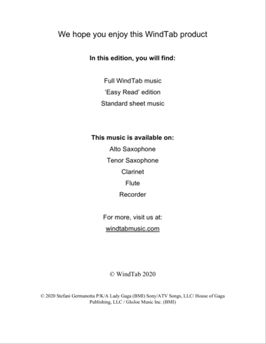 Fun Tonight Alto Saxophone scores gallery preview page 2