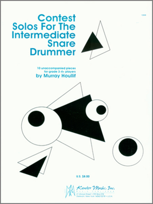 Book cover for Contest Solos For The Intermediate Snare Drummer