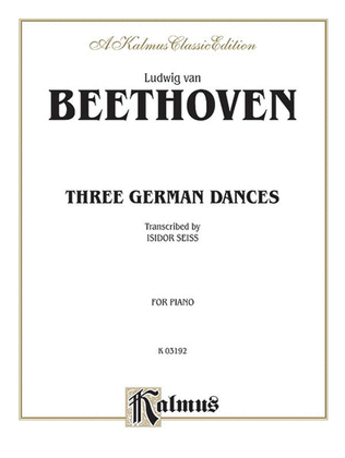 Book cover for Three German Dances