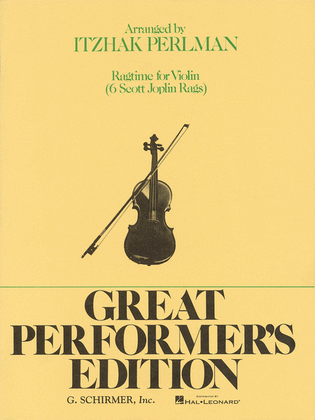 Book cover for Ragtime for Violin