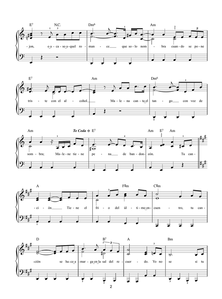 Malena Voice scores gallery preview page 2