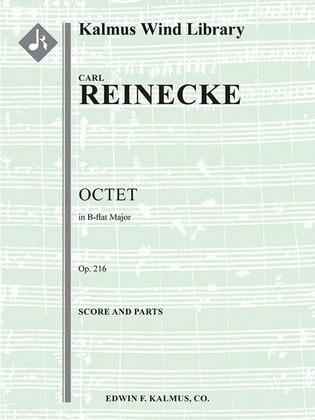 Book cover for Octet in B-flat, Op. 216