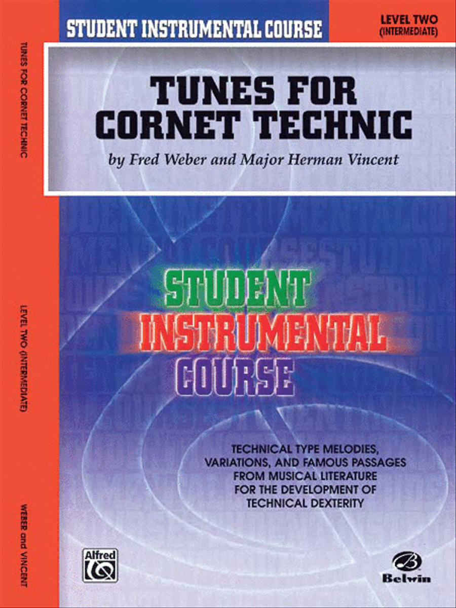 Student Instrumental Course Tunes for Cornet Technic Cornet scores gallery preview page 1