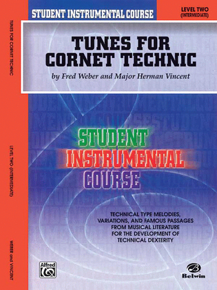 Book cover for Student Instrumental Course Tunes for Cornet Technic