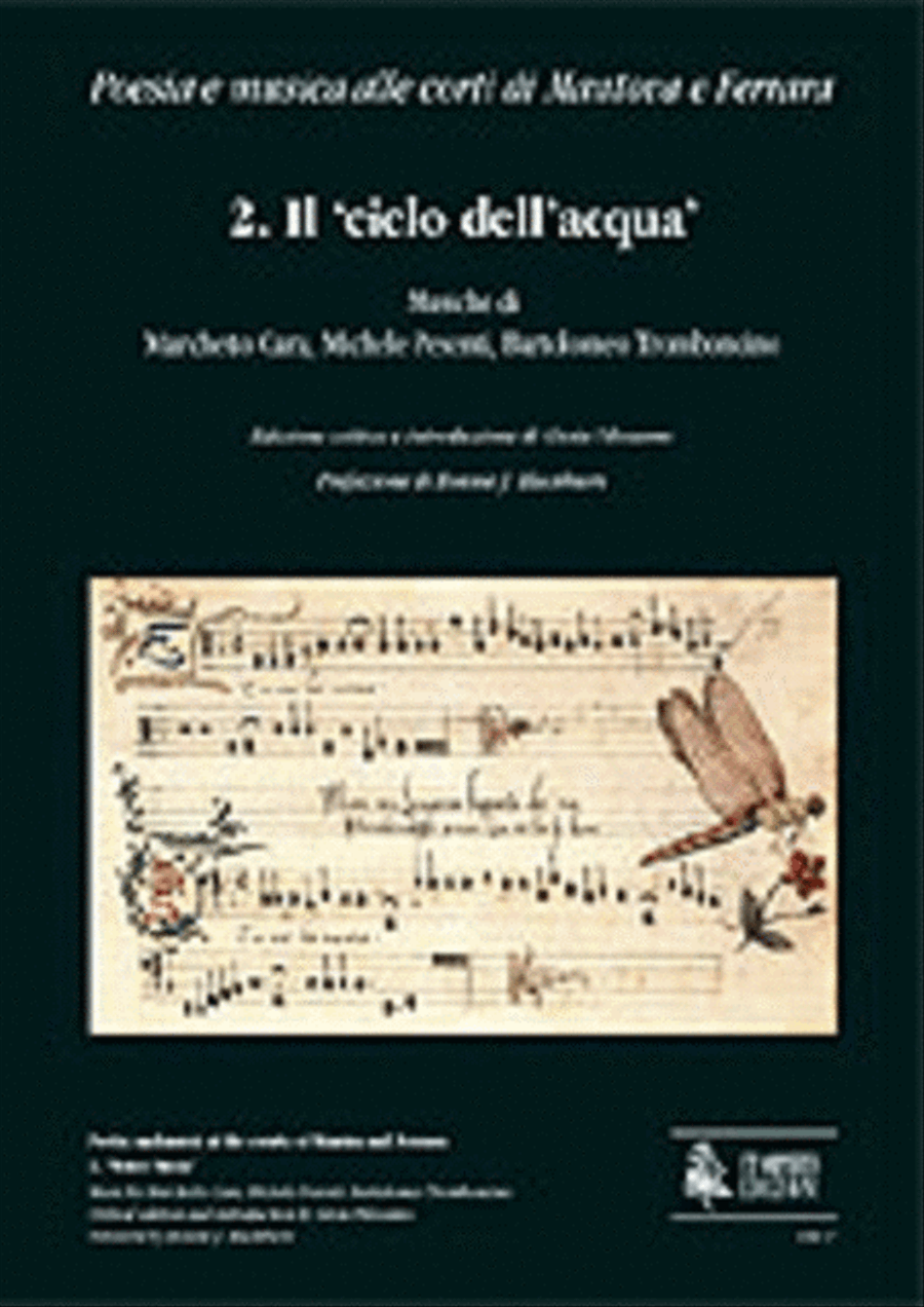 Poetry and music at the courts of Mantua and Ferrara - 2. ‘Water Music’. Critical edition Voice scores gallery preview page 1