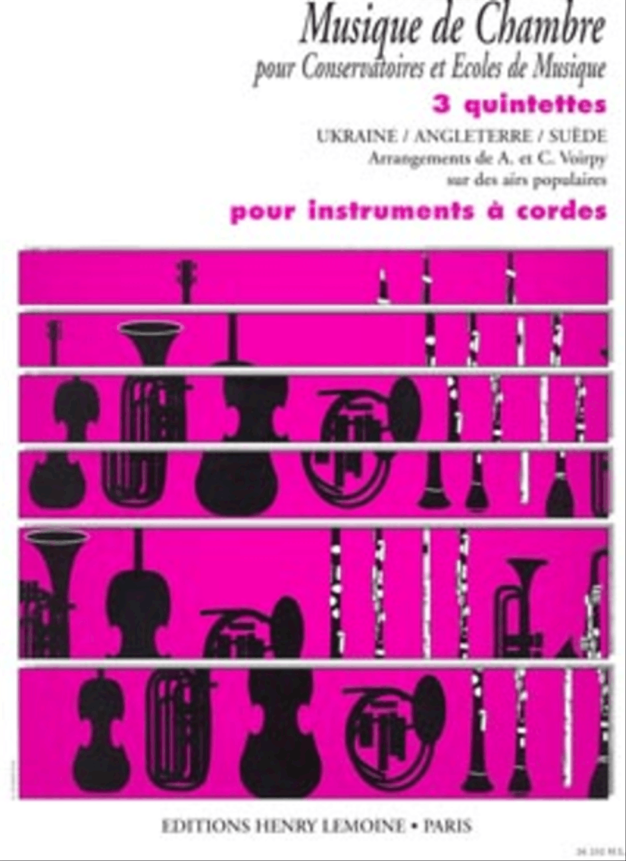 Quintettes (3) Quintettes (3) String Quintet scores gallery preview page 1