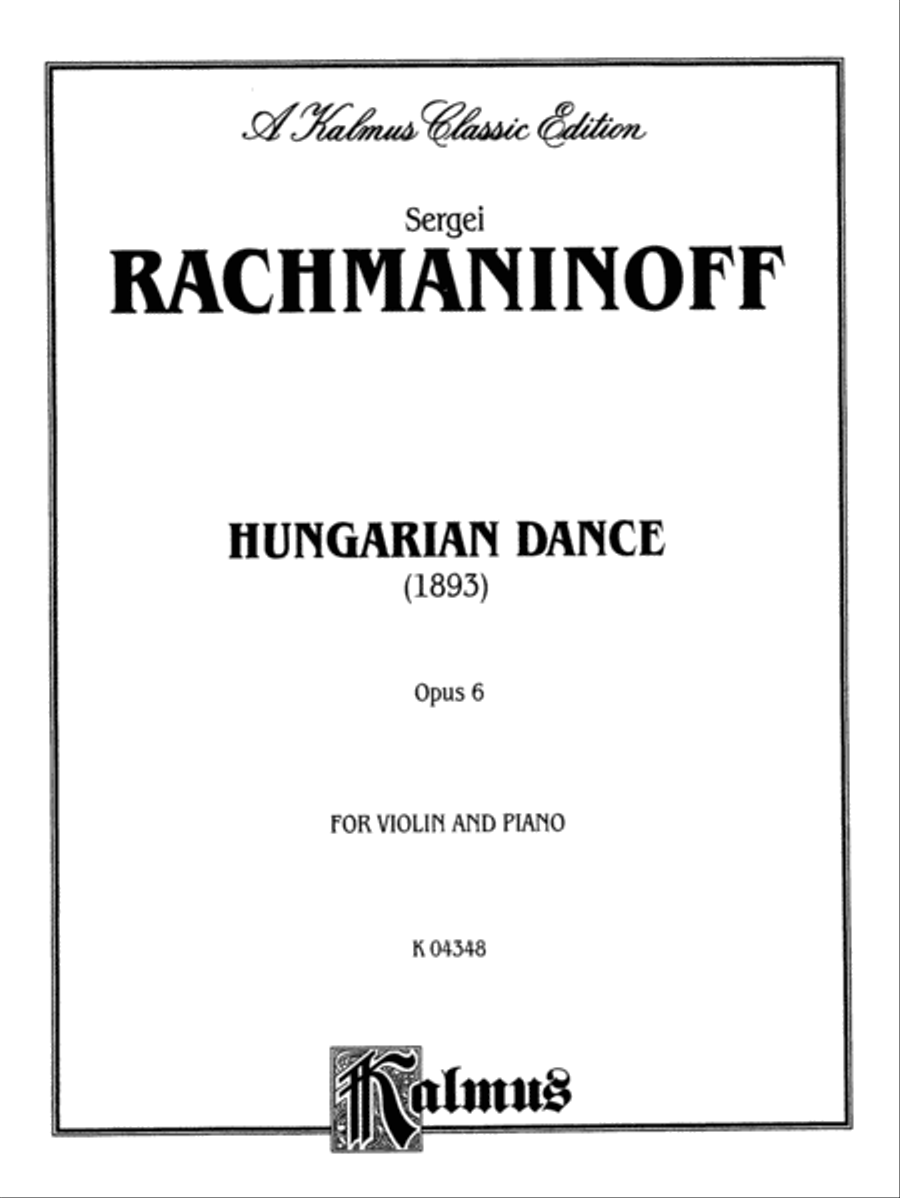 Hungarian Dance (Urtext) Hungarian Dance (Urtext) Small Ensemble scores gallery preview page 2