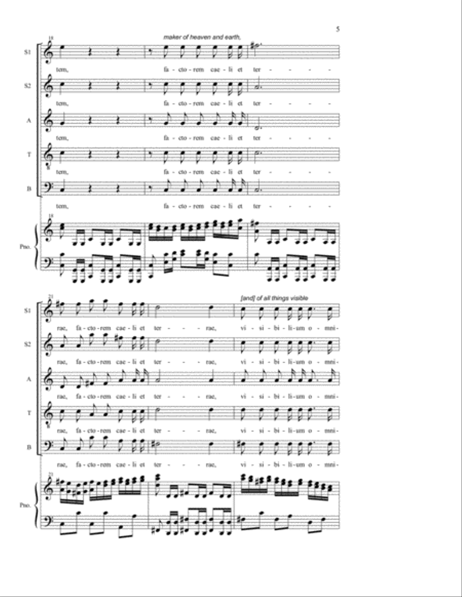 Credo SSATB scores gallery preview page 4