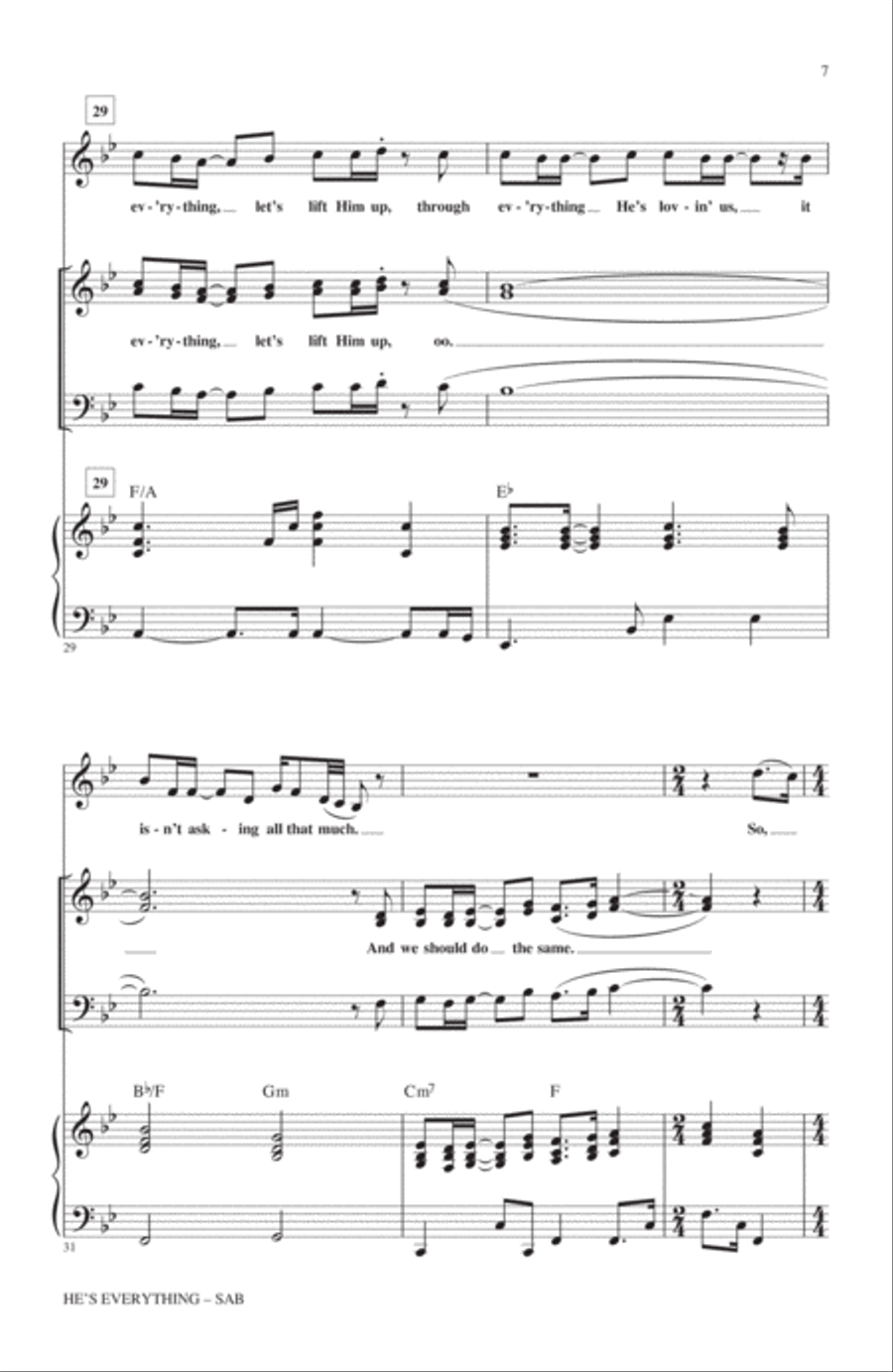 He's Everything He's Everything 3-Part scores gallery preview page 6