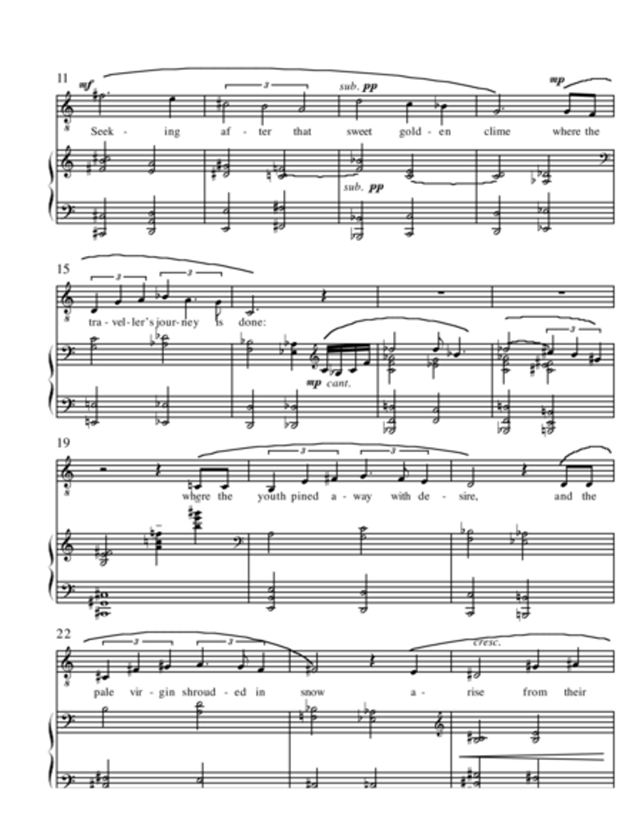 Sunflower Voice scores gallery preview page 2