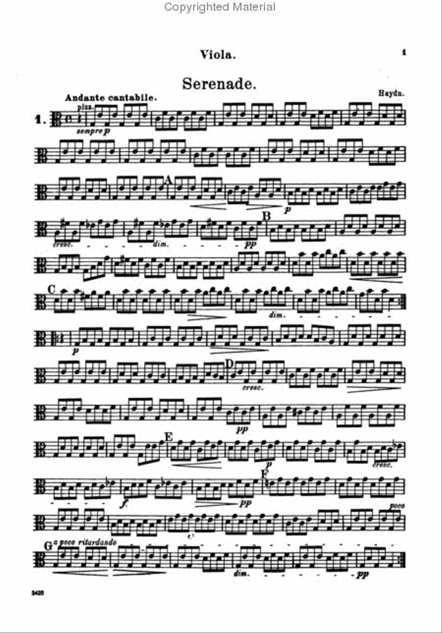 Album of Easy String Quartets, Volume 1 String Quartet scores gallery preview page 2