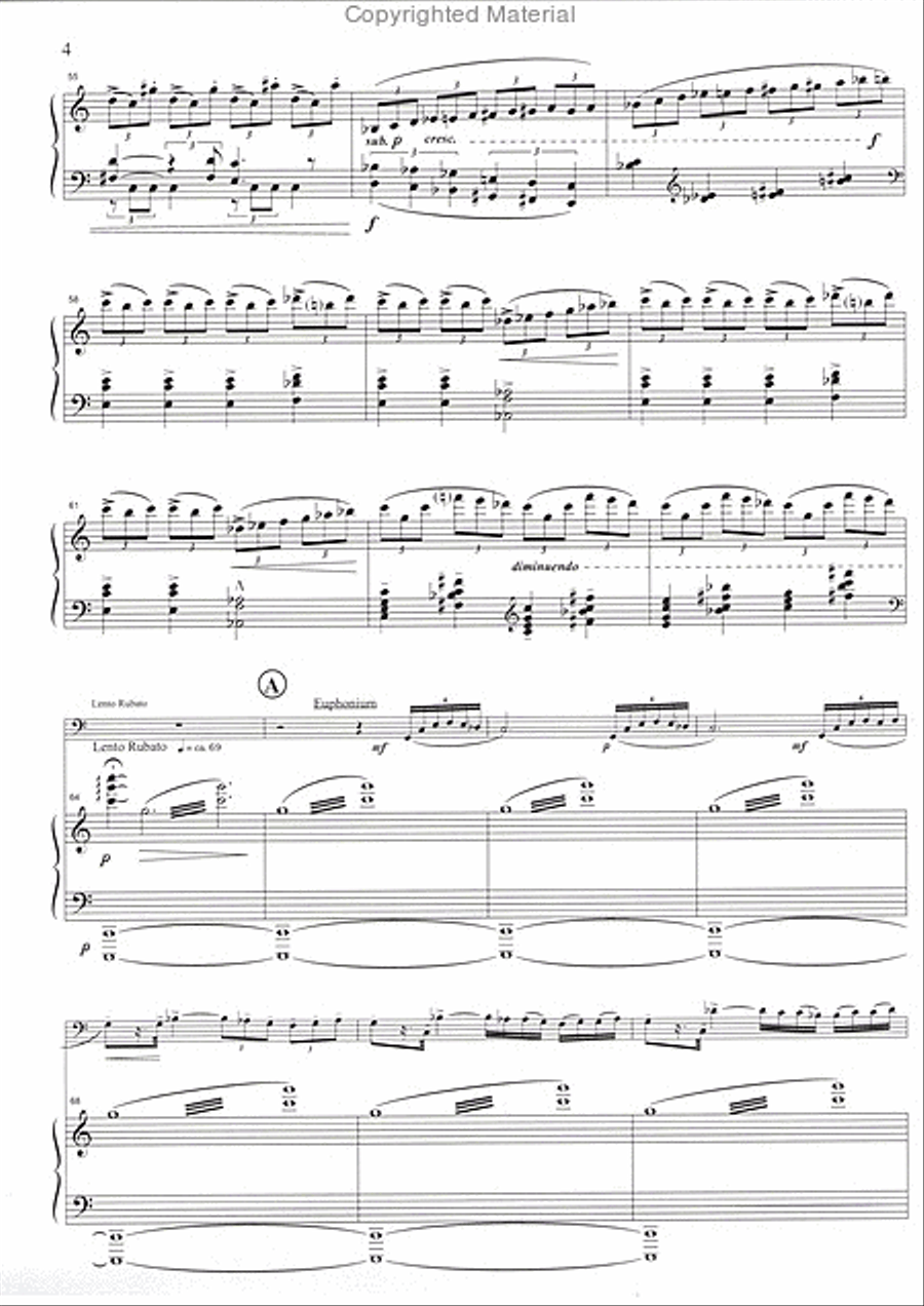 Euphonium concerto Euphonium scores gallery preview page 2