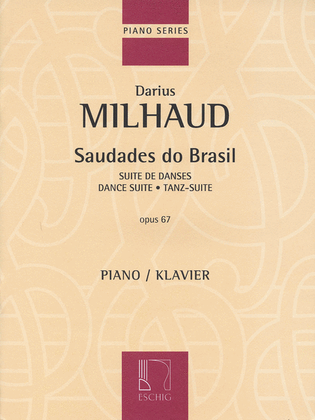 Book cover for Saudades Do Brasil - Dance Suite Op. 67