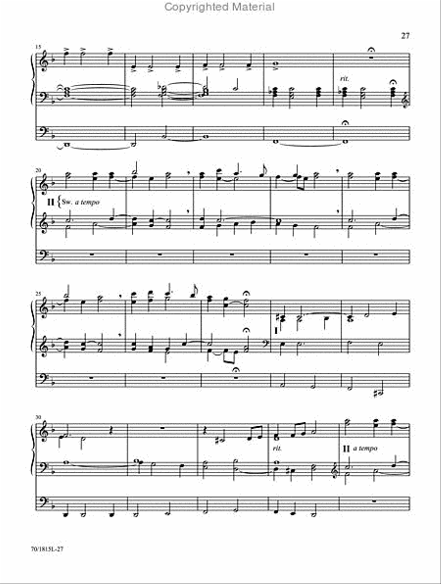 Penitent Prayers for Organ Organ Solo scores gallery preview page 7