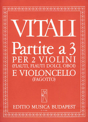 Book cover for Partita A 3-2 Vln/vcl