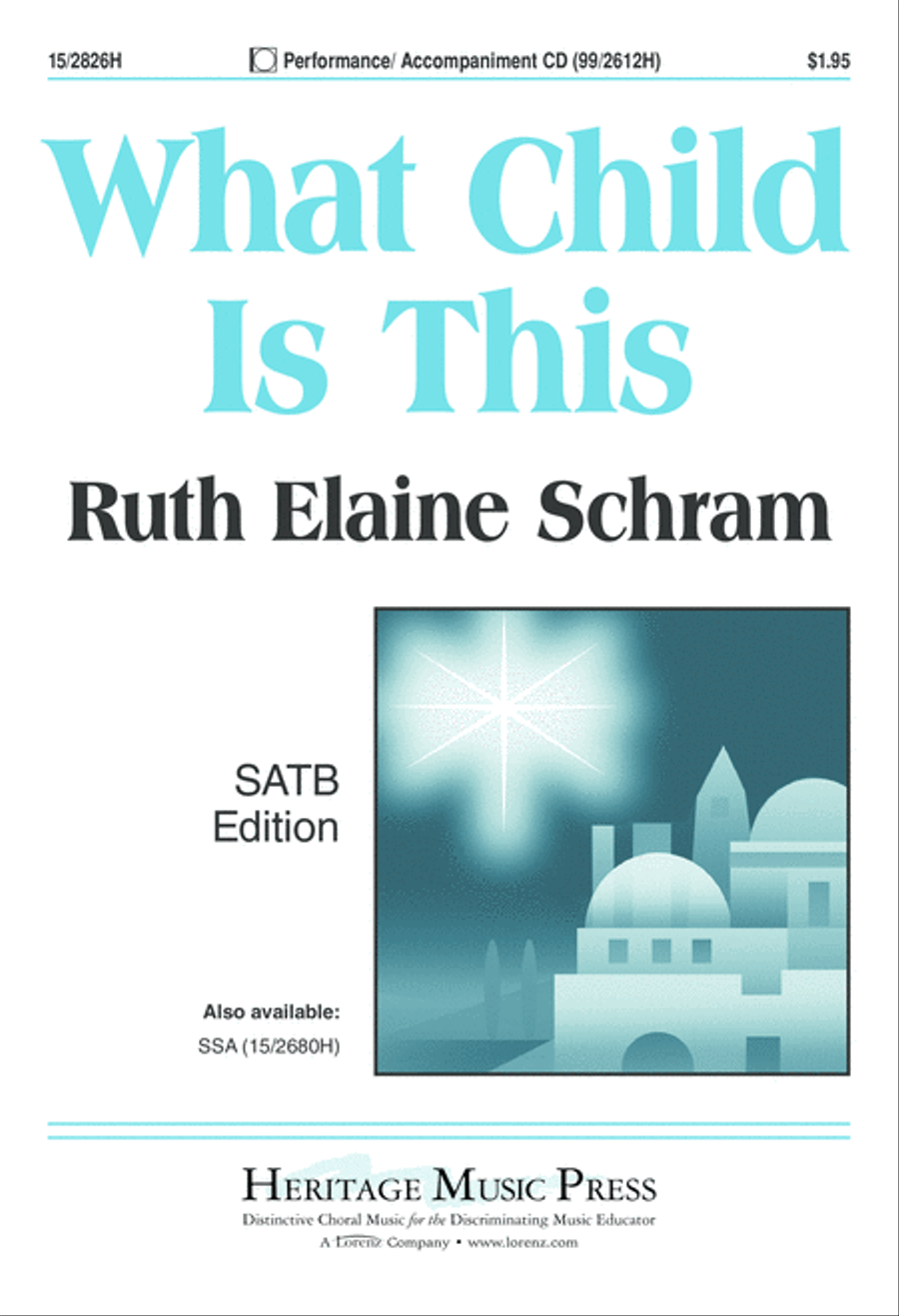 What Child Is This 4-Part scores gallery preview page 1