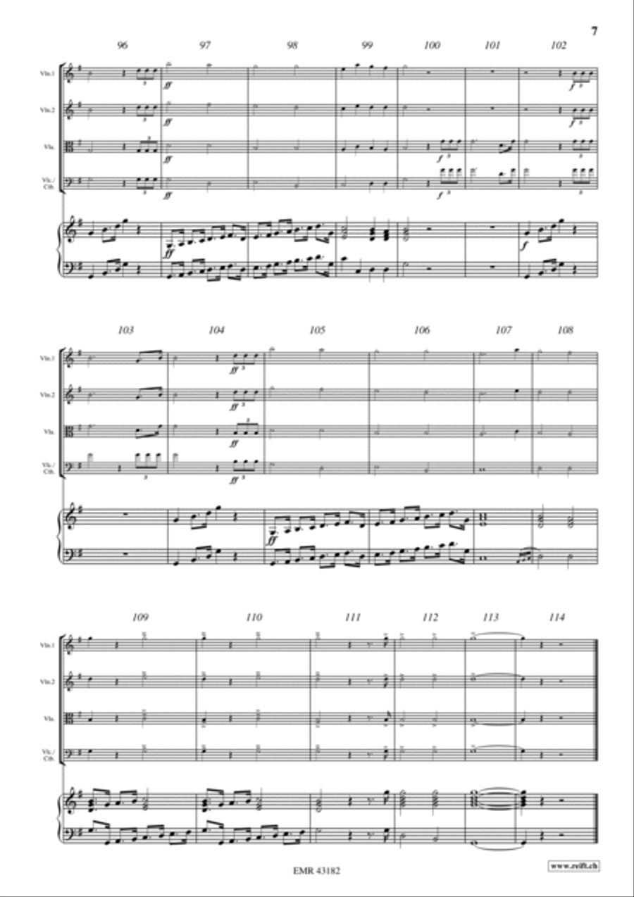 Ceremonial Quartet String Quartet scores gallery preview page 6