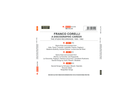 Career Recordings: Corelli
