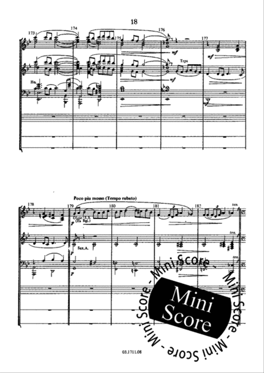 From the Sinatra Song Book Concert Band scores gallery preview page 22