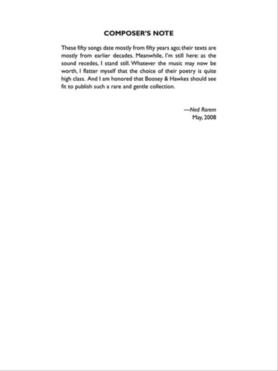 50 Collected Songs Medium Voice scores gallery preview page 3