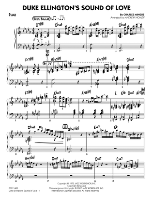Duke Ellington's Sound of Love - Piano