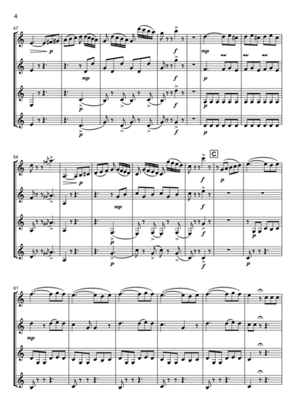LARGO AL FACTOTUM - Gioachino Rossini | Clarinet Quartet image number null