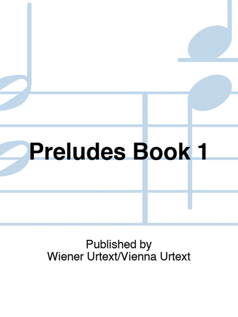 Debussy - Preludes Book 1 For Piano