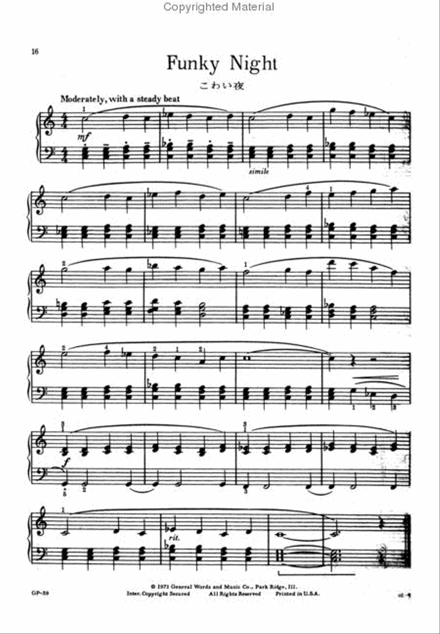 Pop Rock 'n Blues, Book 3 Piano Method scores gallery preview page 3