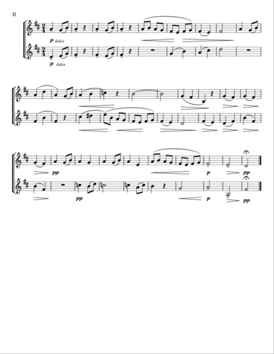 For Children - Book 1 (Trumpet Duet) Trumpet Duet scores gallery preview page 3