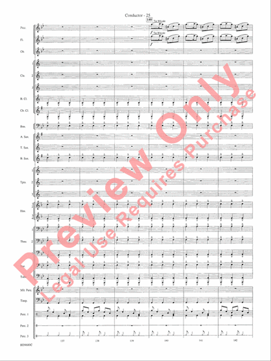 Ireland: Of Legend and Lore Concert Band scores gallery preview page 30
