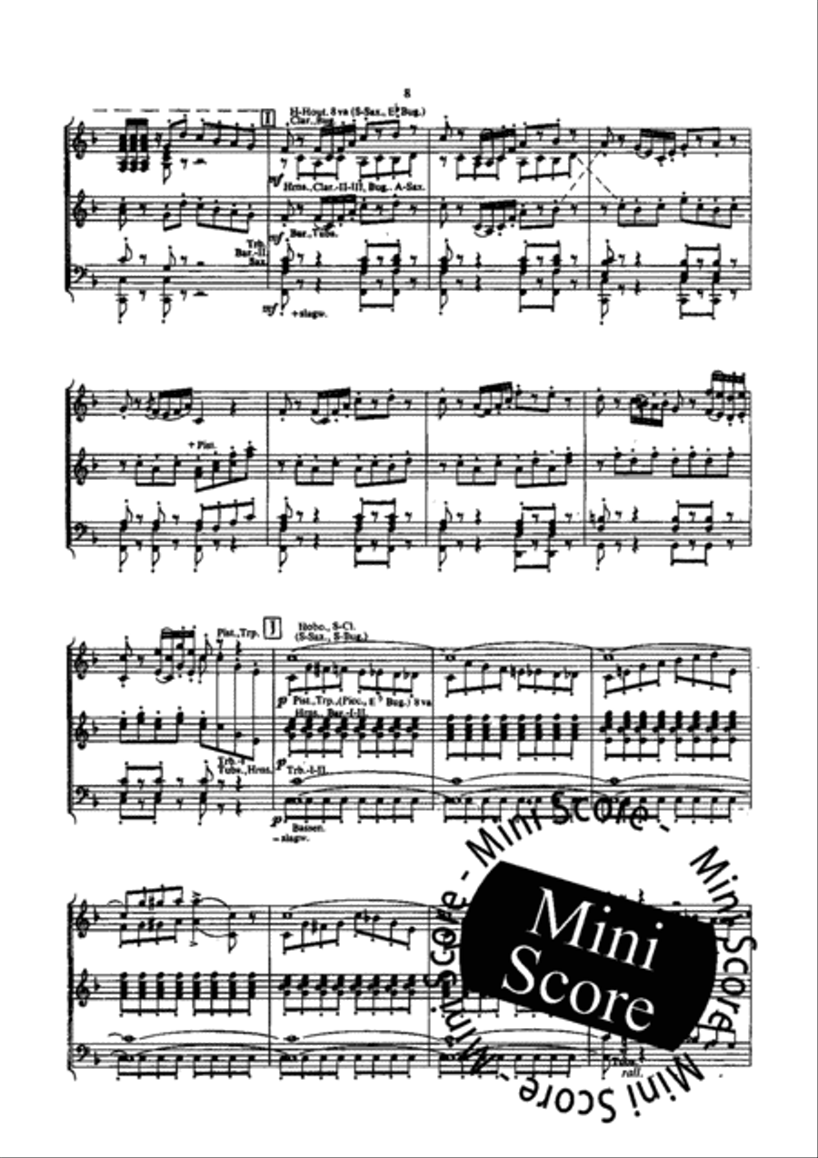 Le Duc D'Olonne Concert Band scores gallery preview page 10