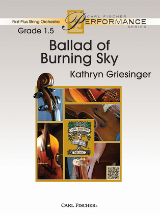 Book cover for Ballad of Burning Sky