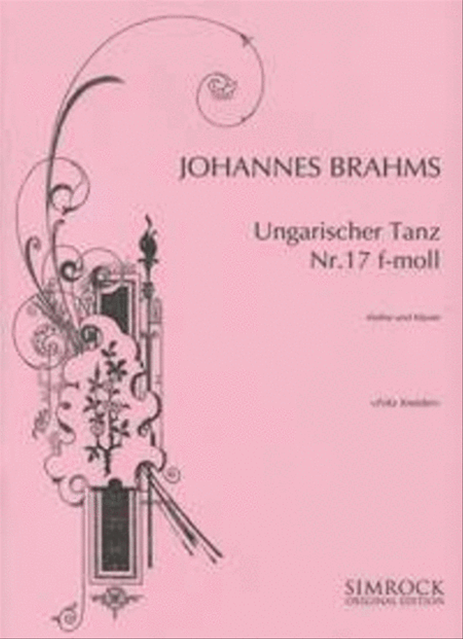 Hungarian Dance Violin Solo scores gallery preview page 1