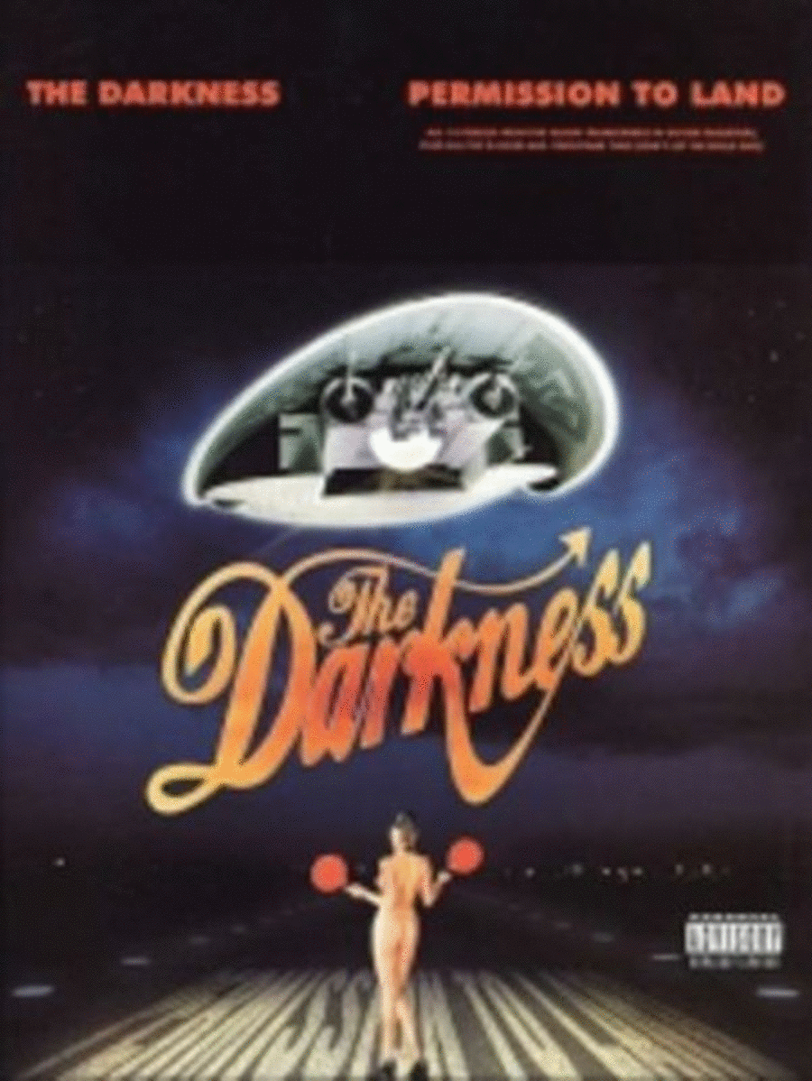 The Darkness - Permission To Land Guitar Tab Guitar Tablature scores gallery preview page 1