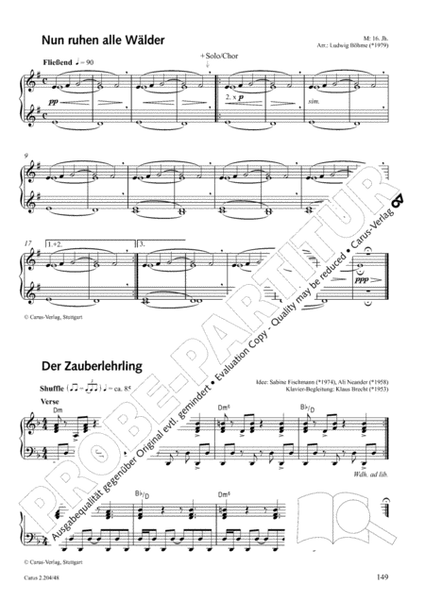 chorissimo! blue. Choral collection for equal voices. Piano volume (chorissimo! blue. Schulchorbuch fur gleiche Stimmen. Klavierband)