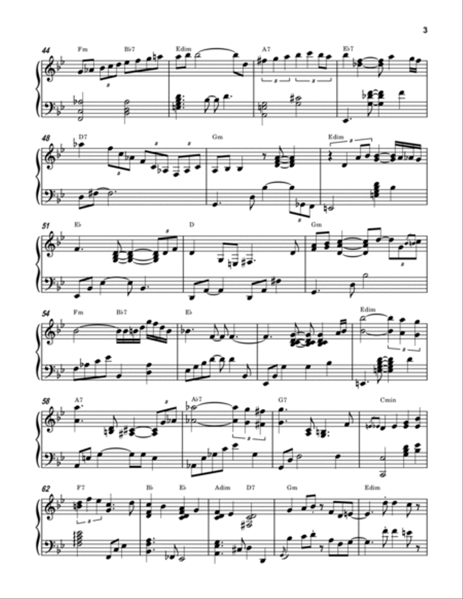 Claudia Piano Solo scores gallery preview page 3