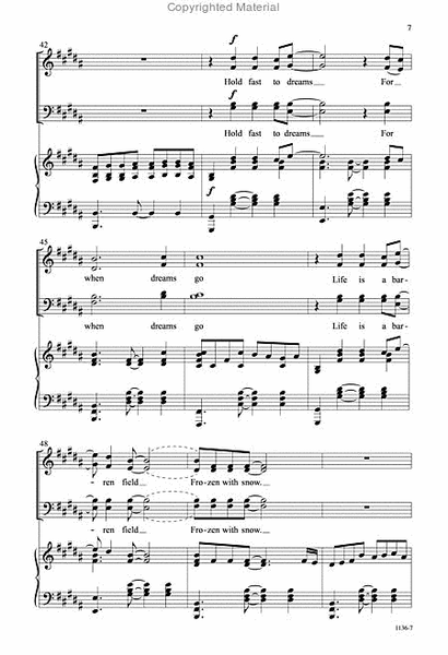 Hold Fast to Dreams - SATB Octavo image number null