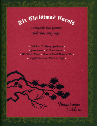 Book cover for Six Christmas Carols