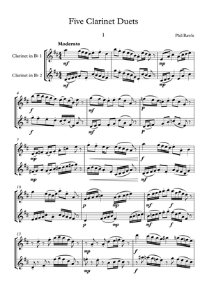 Five Clarinet Duets