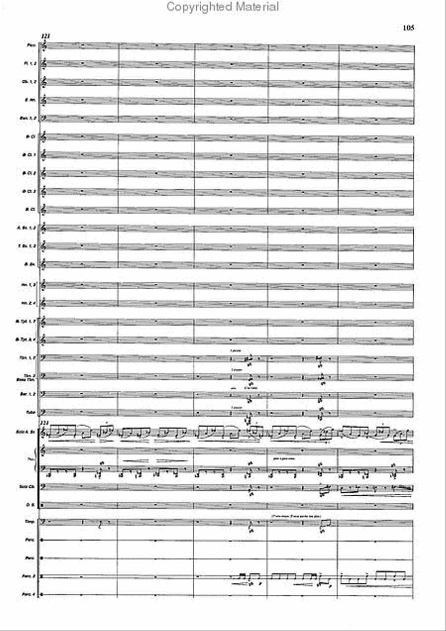 Concertango Concert Band scores gallery preview page 106