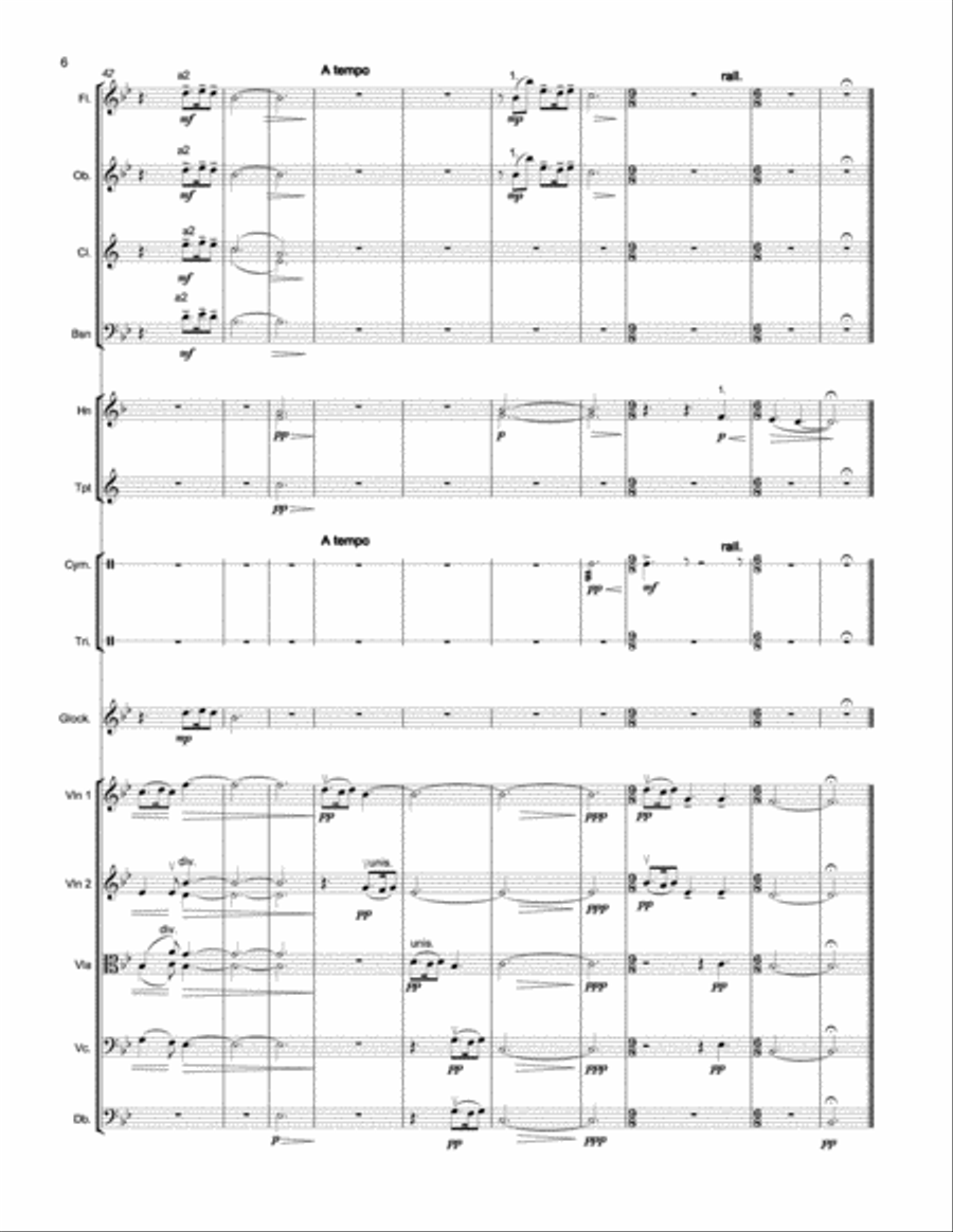 IAN BUTTERWORTH The Skye Boat Song for orchestra Full Orchestra scores gallery preview page 5