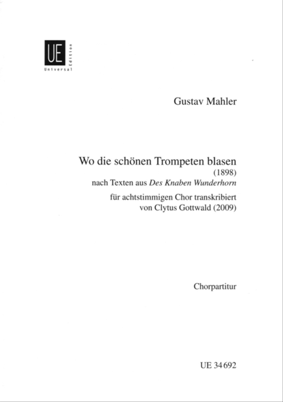 Wo Die Schönen Trompeten Blasen SSAATTBB scores gallery preview page 1