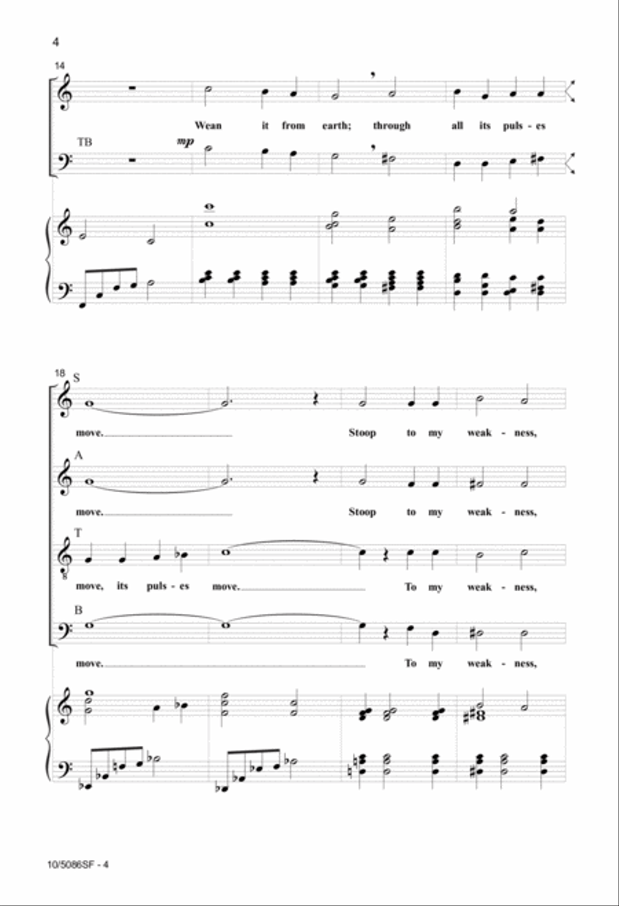 Spirit of God, Descend Upon My Heart Spirit of God, Descend Upon My Heart 4-Part scores gallery preview page 3