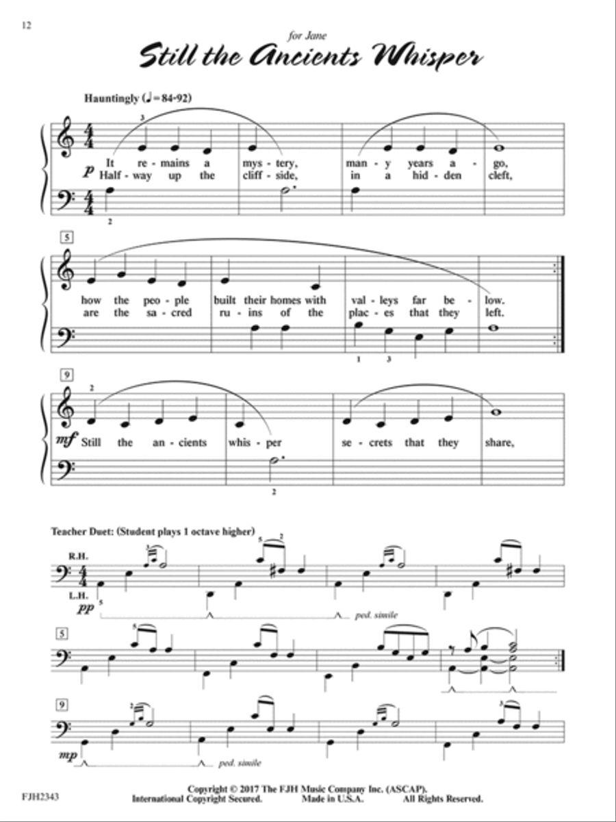 The Best of Mary Leaf, Book 1 Easy Piano scores gallery preview page 3