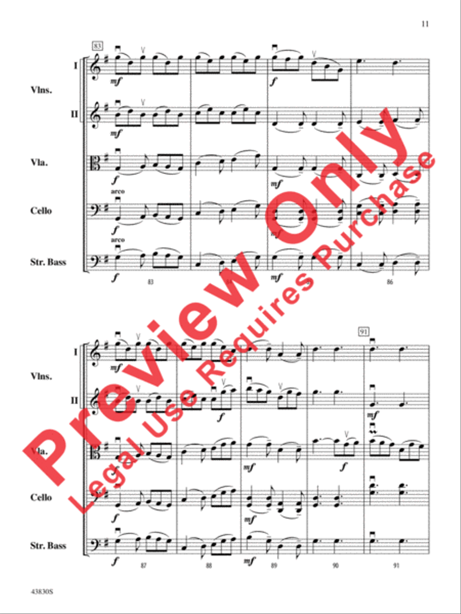 Murphy's Jig Murphy's Jig String Orchestra scores gallery preview page 12