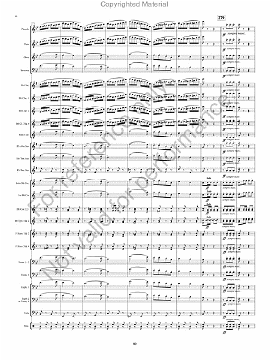 The Pirates of Penzance The Pirates of Penzance Concert Band scores gallery preview page 41