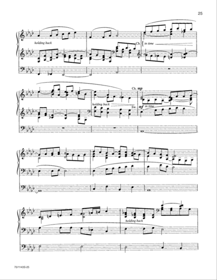 Christmas Pipings Organ Solo scores gallery preview page 13