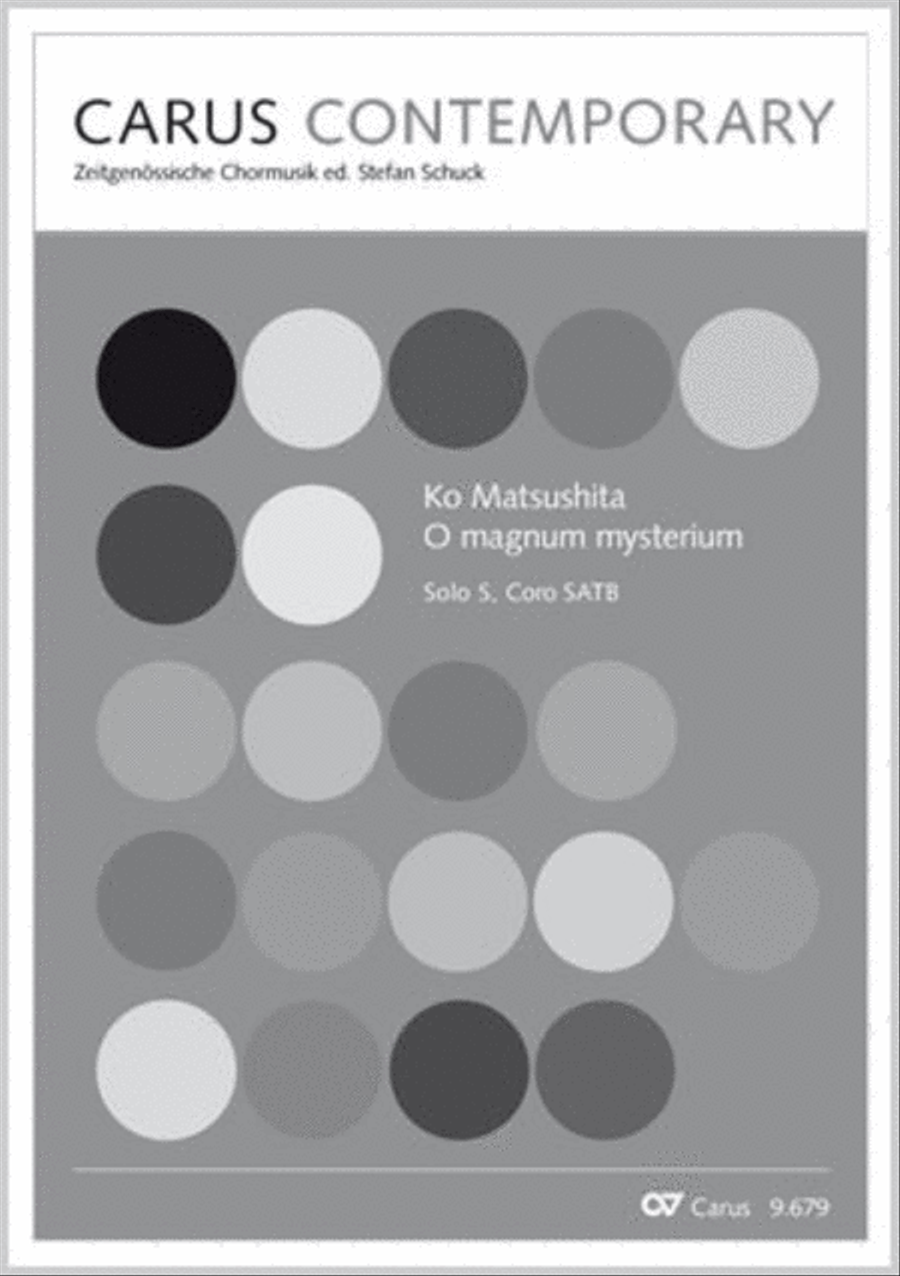 O magnum mysterium O magnum mysterium 4-Part scores gallery preview page 1